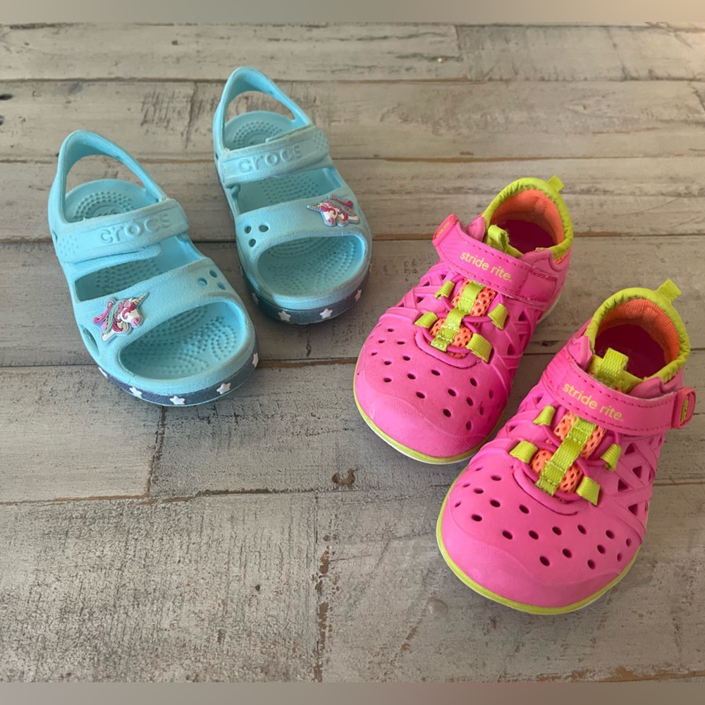 Crocs summer shoes bundle size 6